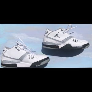 White/Gray/Black Jordan’s